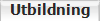 Utbildning